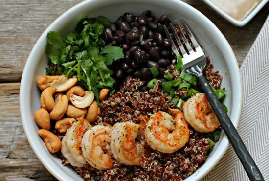 Shrimp and Quinoa Power Bowl