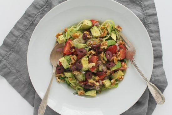 Greek Salad Zoodles