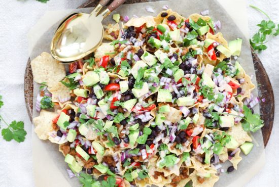 Sheet Pan Turkey Taco Nachos