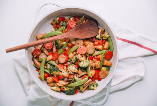 Shiitake Ginger Stir Fry