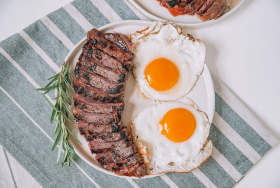 Rosemary Balsamic Steak &#038; Eggs